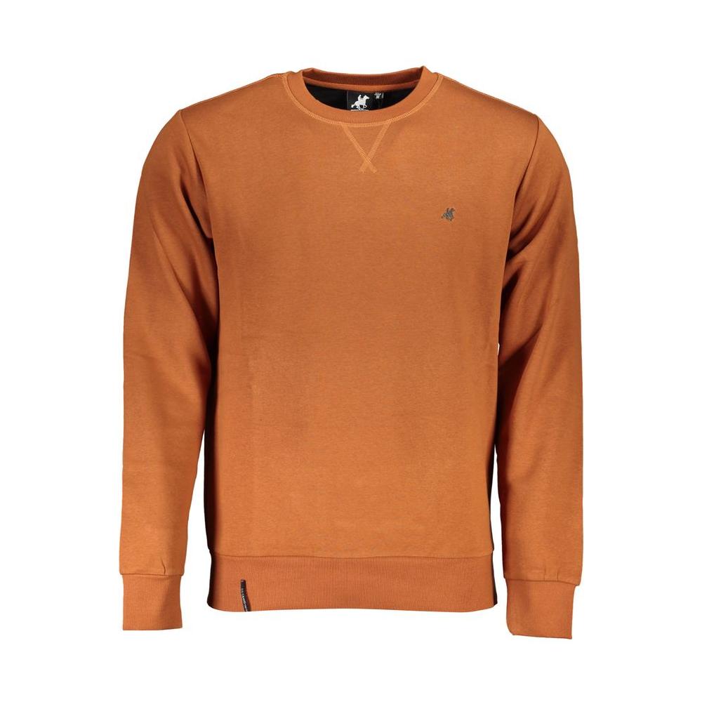 U.S. Grand Polo Brown Cotton Sweater U.S. Grand Polo