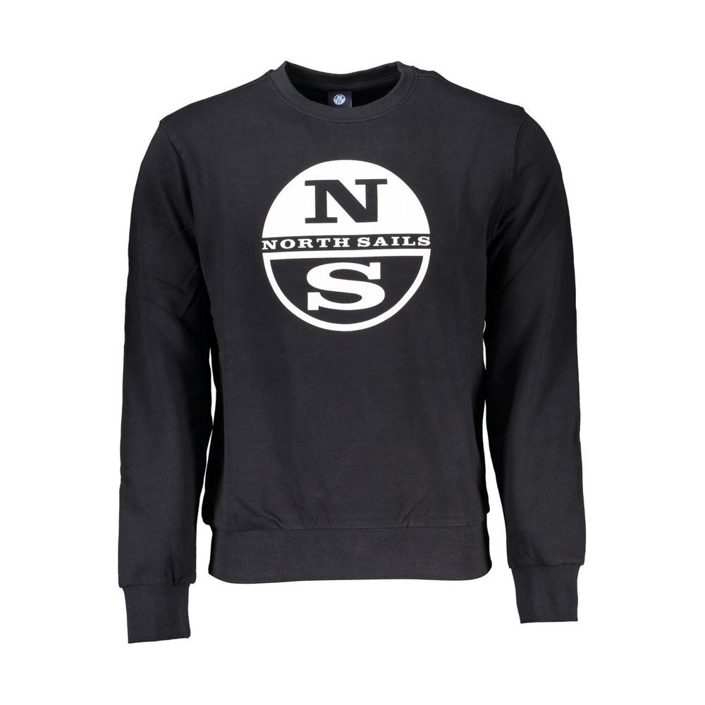 North Sails Black Cotton Sweater