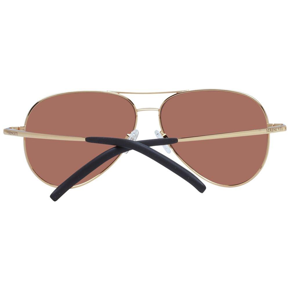 Serengeti Gold Unisex Sunglasses Serengeti