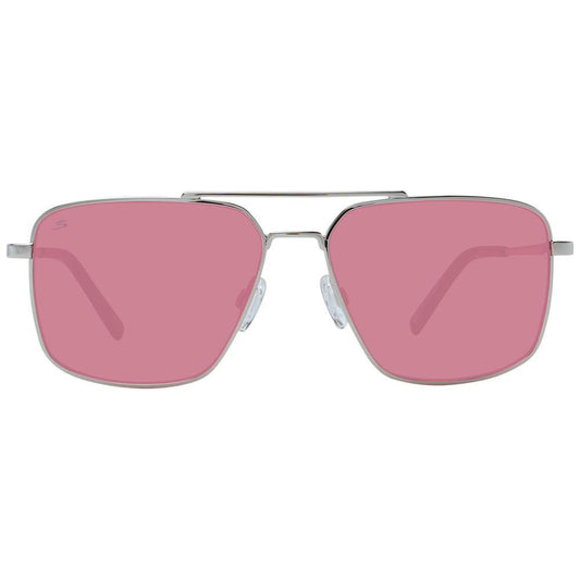 Serengeti Silver Men Sunglasses