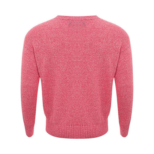 Gran Sasso Pink Cotton Sweater Gran Sasso