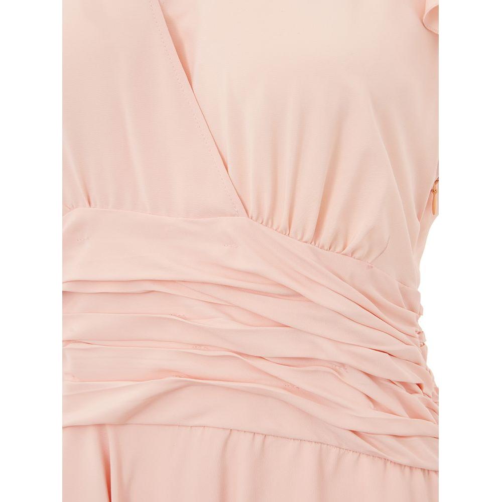 Lardini Elegant Pink Acetate Dress Lardini