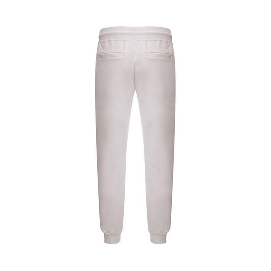 GCDS Elevate Your Wardrobe with Chic White Cotton Pants GCDS