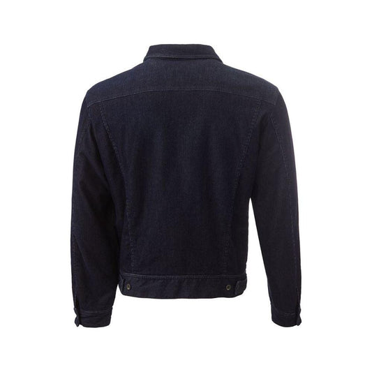 Lardini Blue Cotton Jacket Lardini