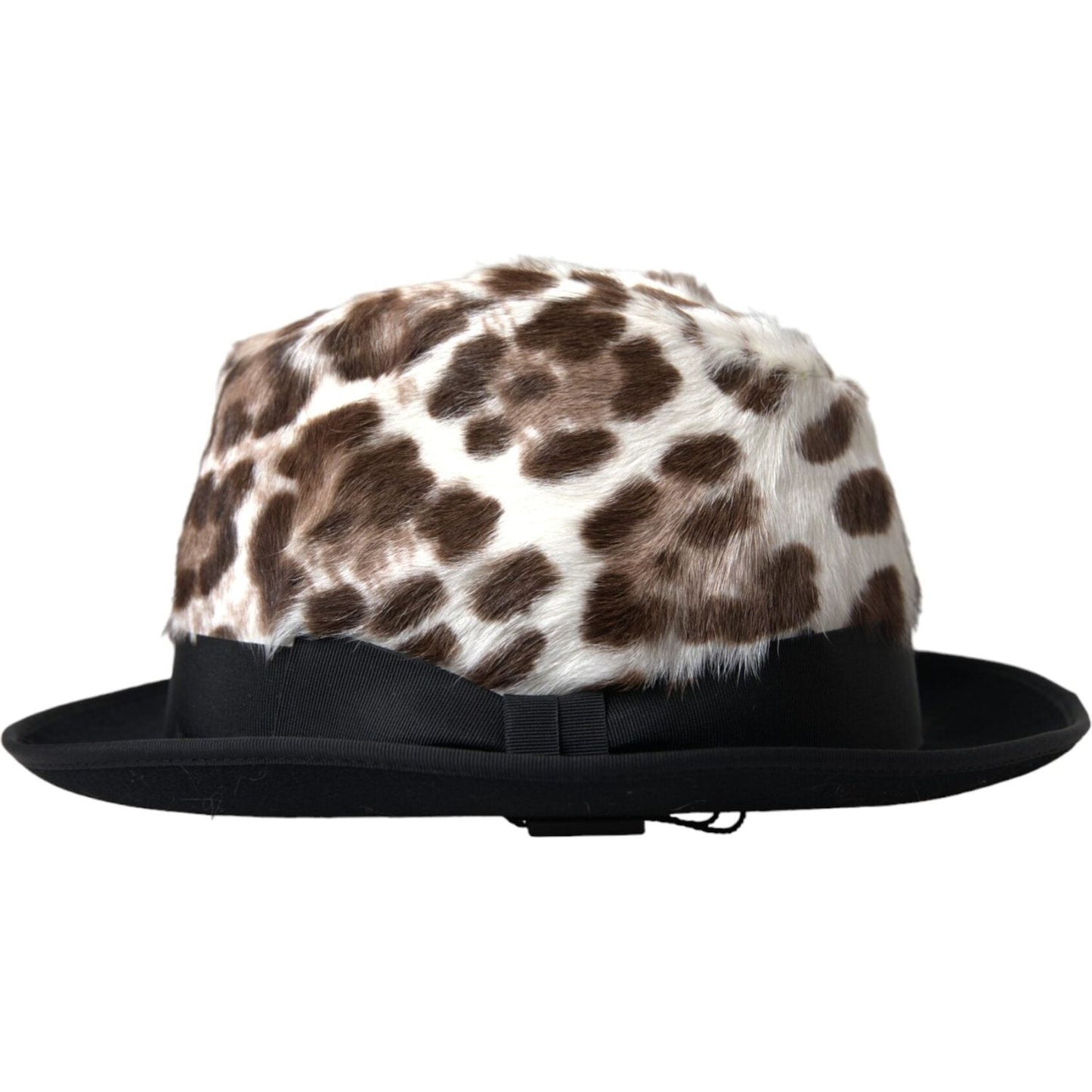 Dolce & Gabbana Multicolor Leopard Women Fedora Hat Dolce & Gabbana