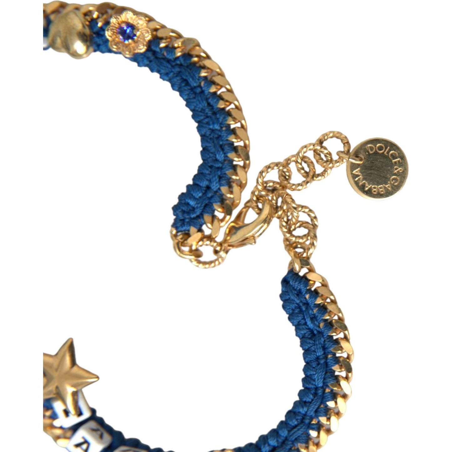 Dolce & Gabbana Gold Tone Brass Chain Iam The Star Bracelet Bracelet Dolce & Gabbana