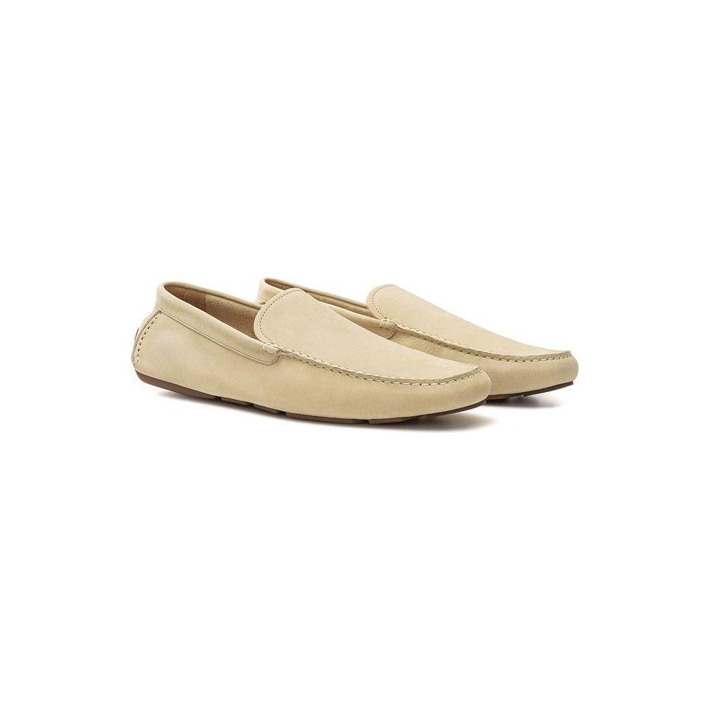 Bally Beige Leather Loafer Bally