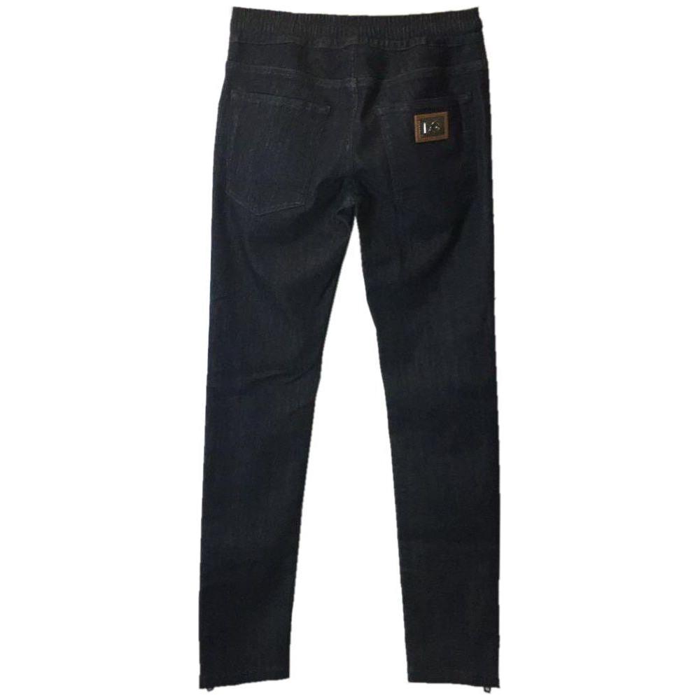 Dolce & Gabbana Blue Cotton Jeans & Pant Dolce & Gabbana