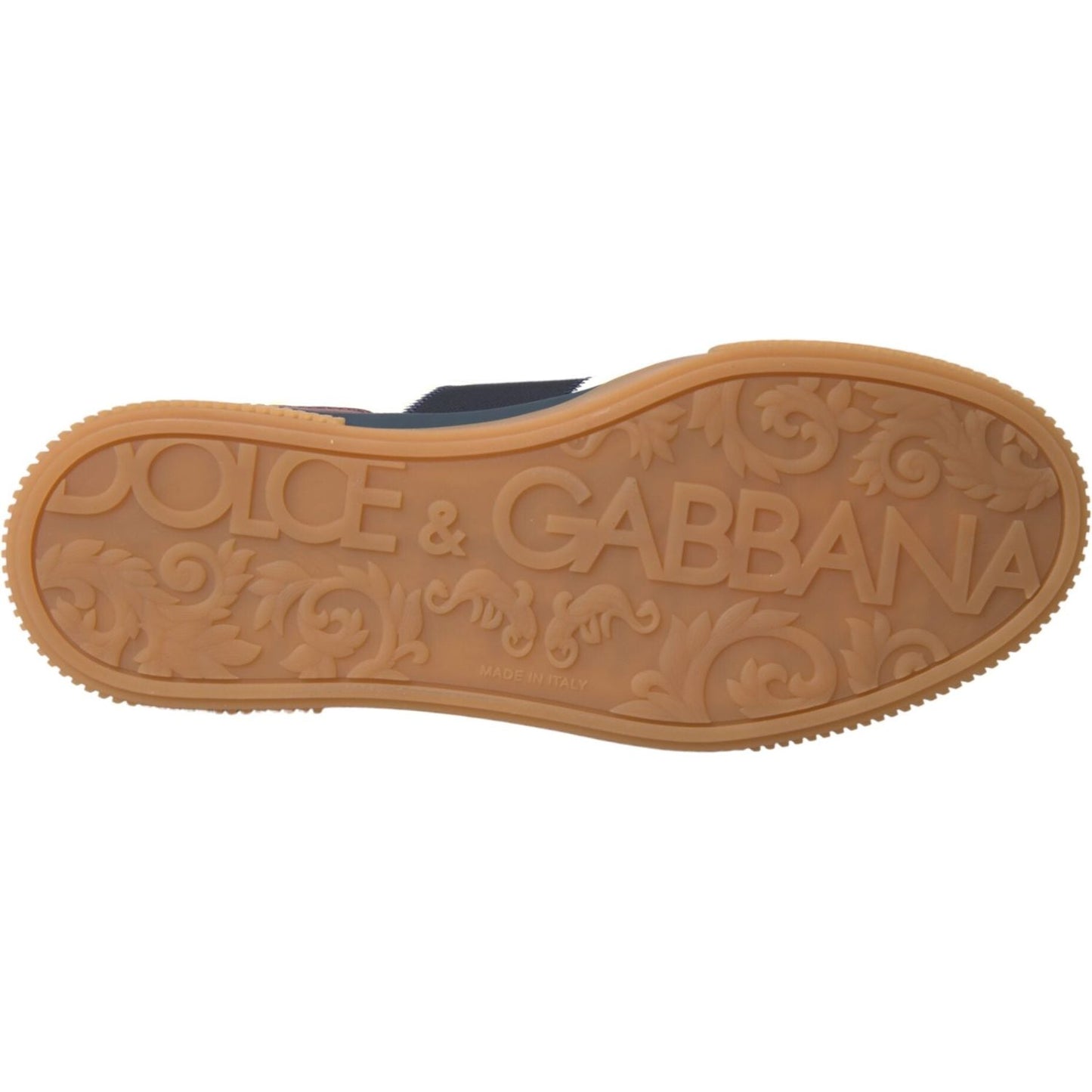 Dolce & Gabbana Multicolor Miami Leather Low Top Sneakers Shoes Dolce & Gabbana