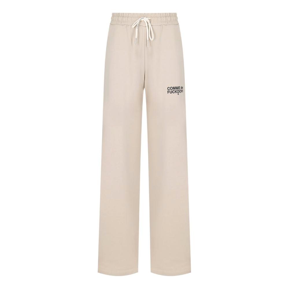 Comme Des Fuckdown Beige Cotton Jeans & Pant Comme Des Fuckdown