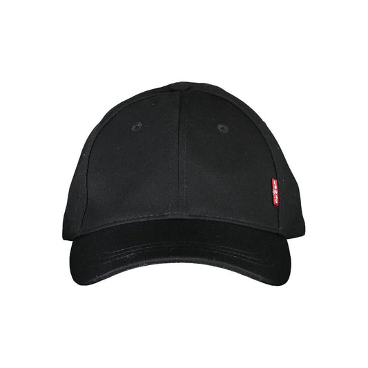 Levi's Black Cotton Men Cap Levi's