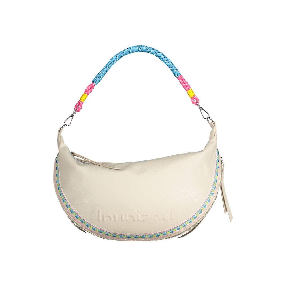 Desigual White Polyethylene Women Handbag Desigual