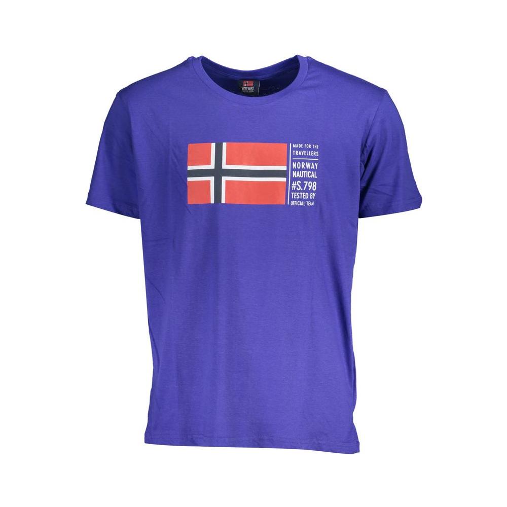 Norway 1963 Blue Cotton T-Shirt Norway 1963