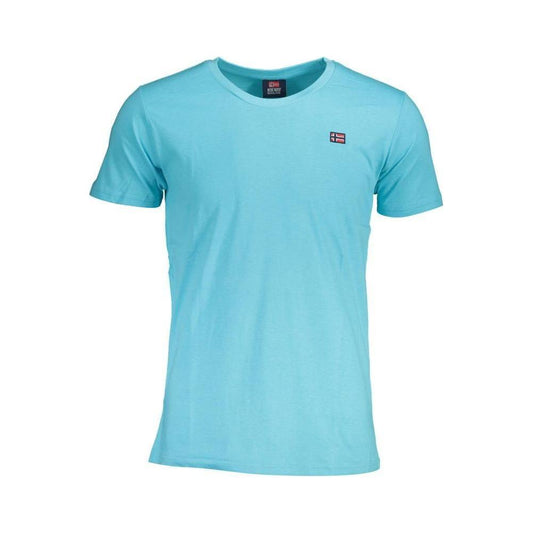 Norway 1963 Light Blue Cotton T-Shirt Norway 1963