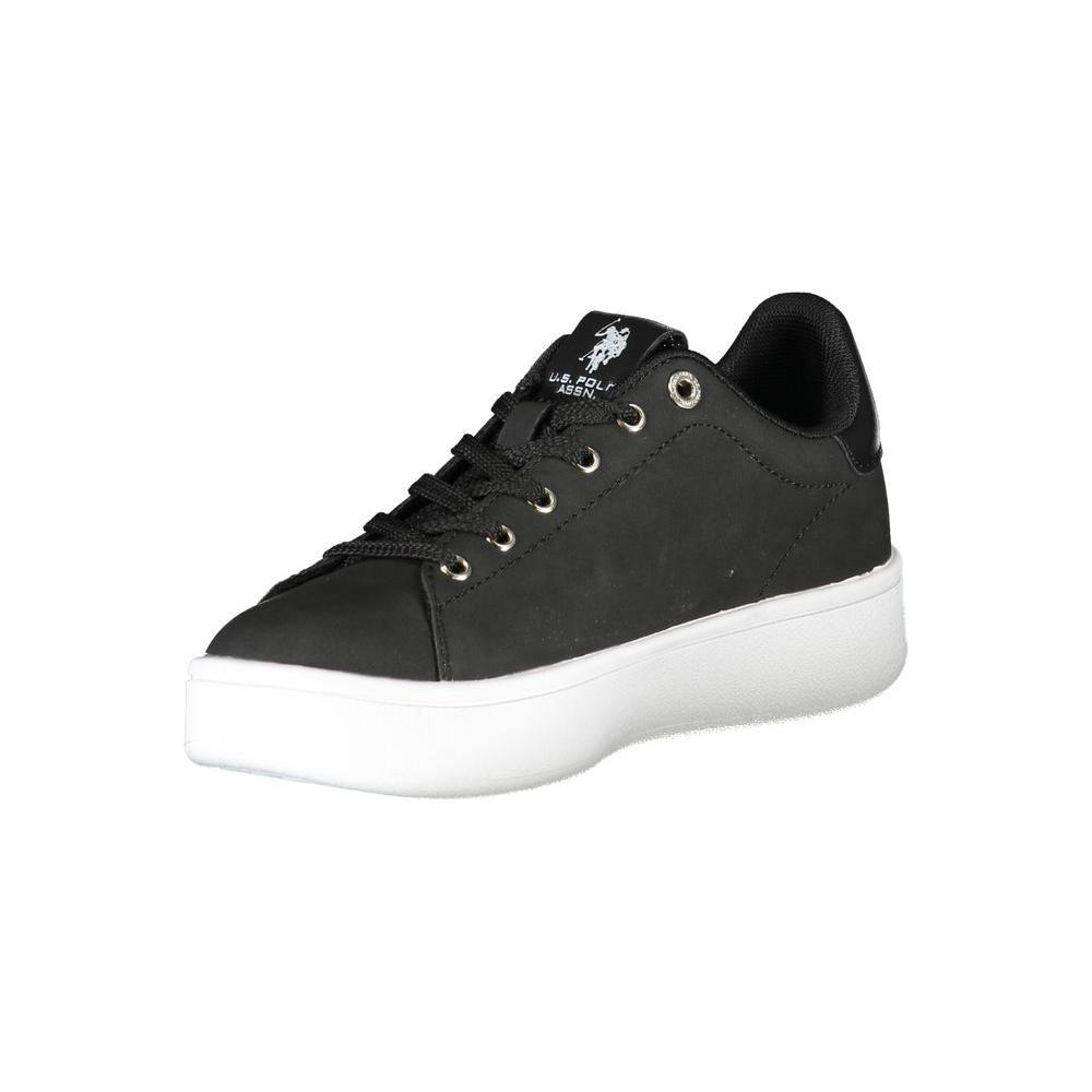 U.S. POLO ASSN. Black Polyester Women Sneaker U.S. POLO ASSN.