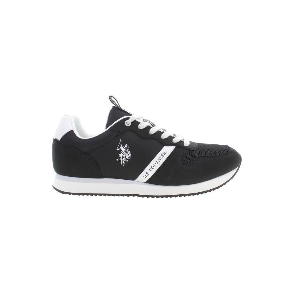 U.S. POLO ASSN. Black Polyester Men Sneaker U.S. POLO ASSN.