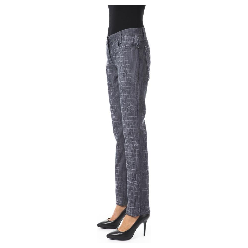 BYBLOS Black Viscose Women Pants BYBLOS