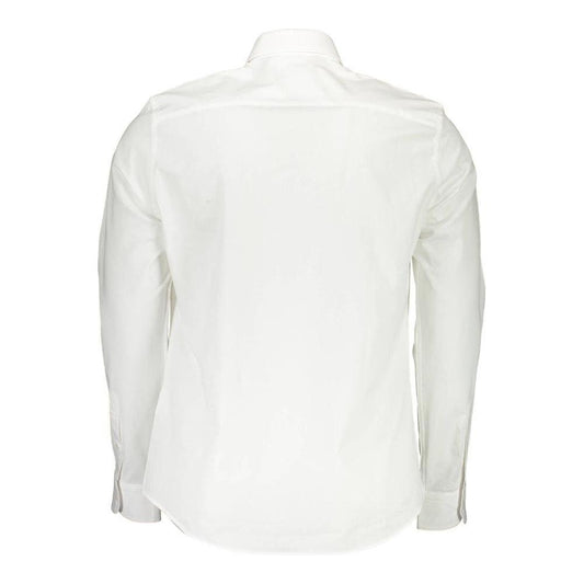 North Sails White Cotton Mens Shirt North Sails