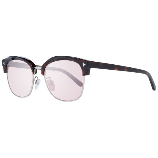 Bally Brown Metal & Plastic Sunglasses