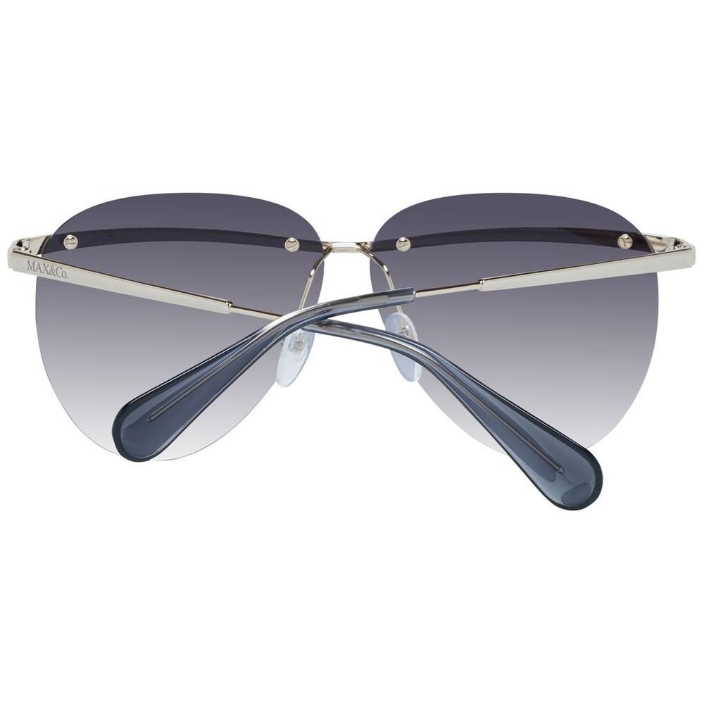 Max & Co Gold Women Sunglasses Max & Co