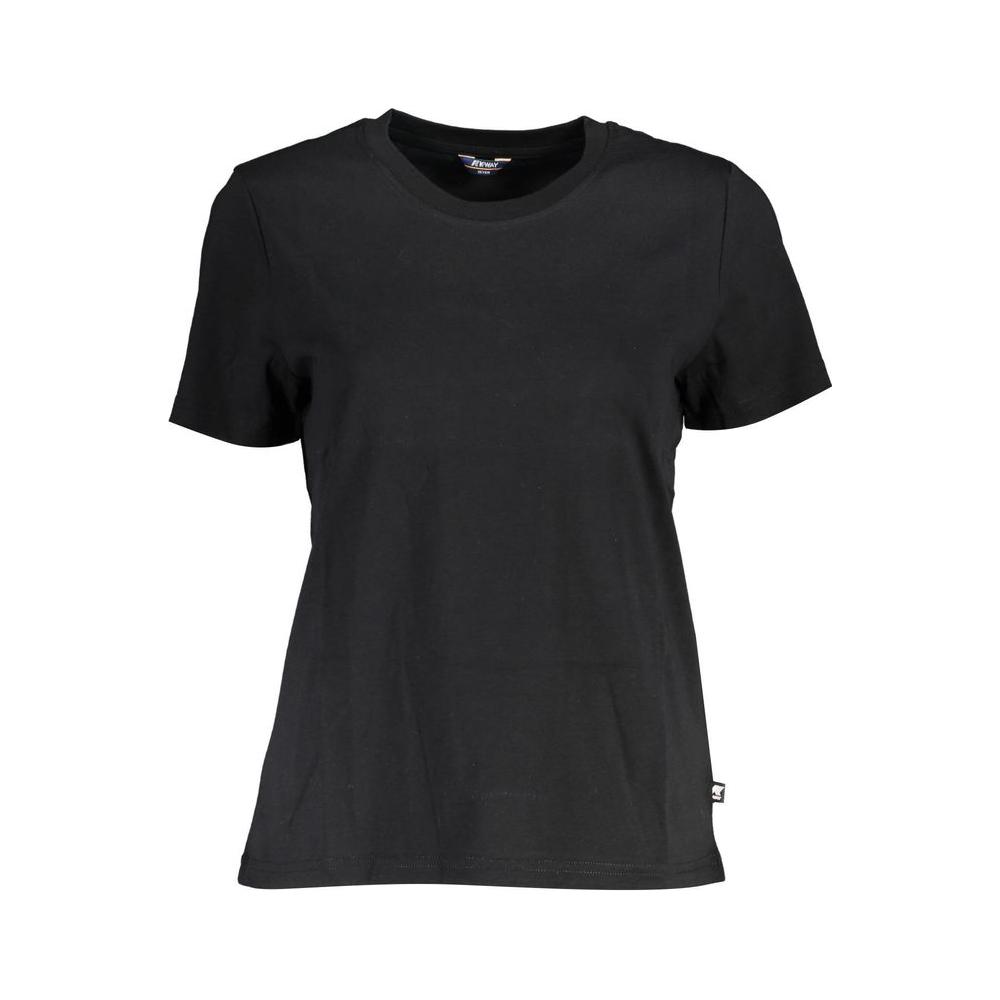 K-WAY Black Cotton Tops & T-Shirt