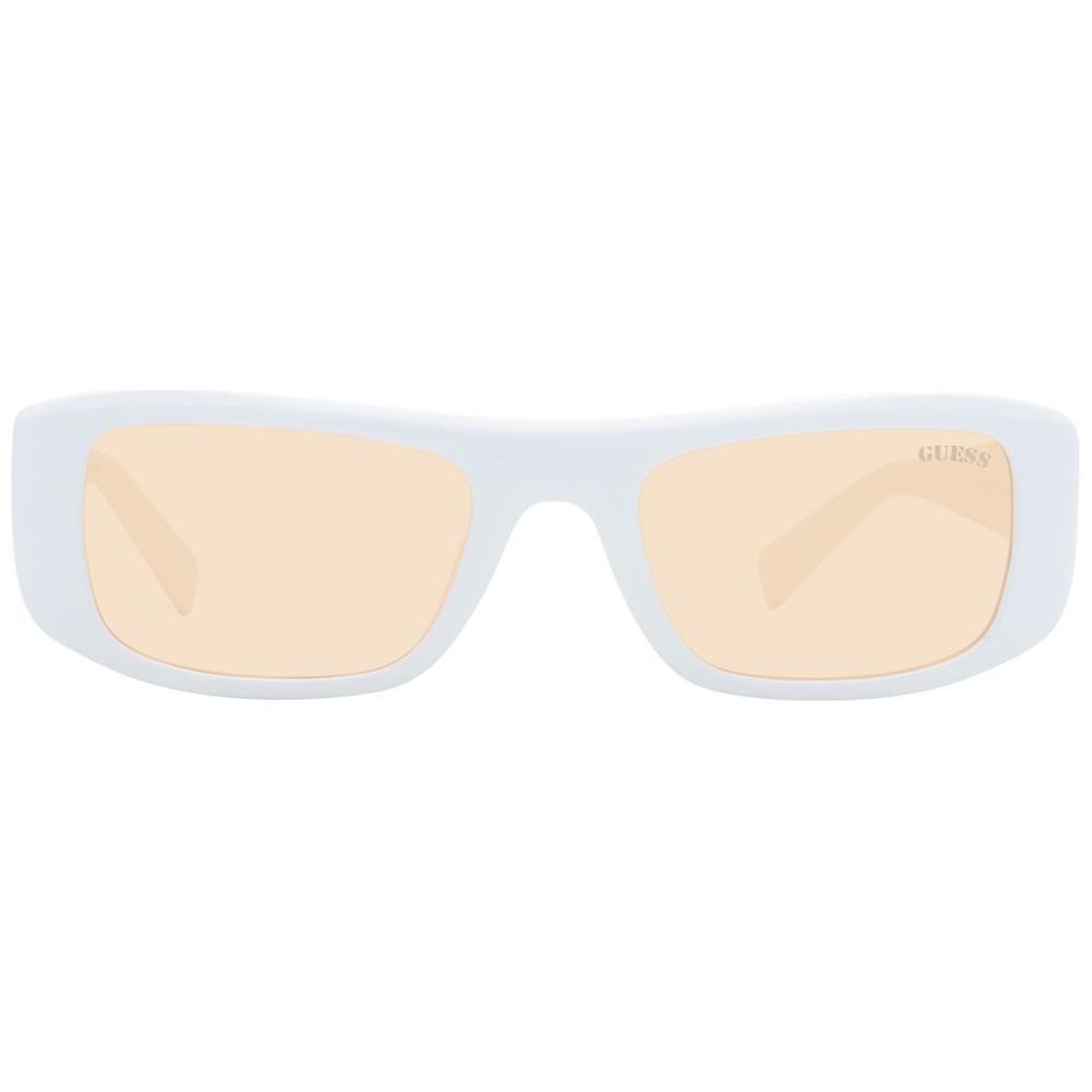 Guess White Unisex Sunglasses