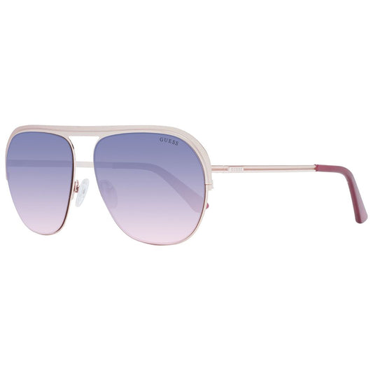 Guess Rose Gold Metal Sunglasses Guess