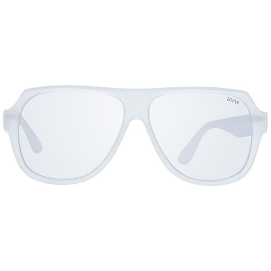 BMW White Men Sunglasses BMW