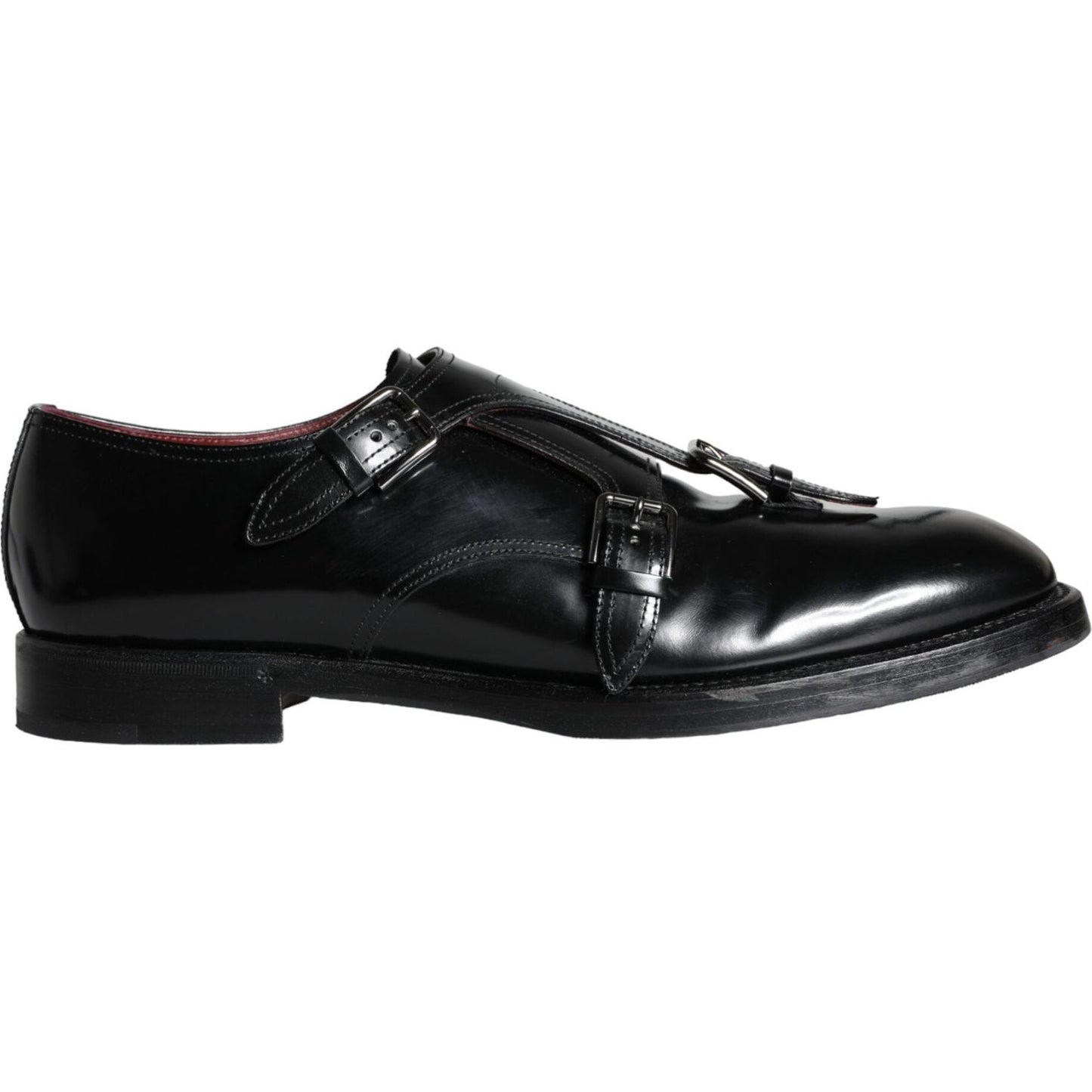 Dolce & Gabbana Black Calf Leather Men Formal Dress Shoes Dolce & Gabbana