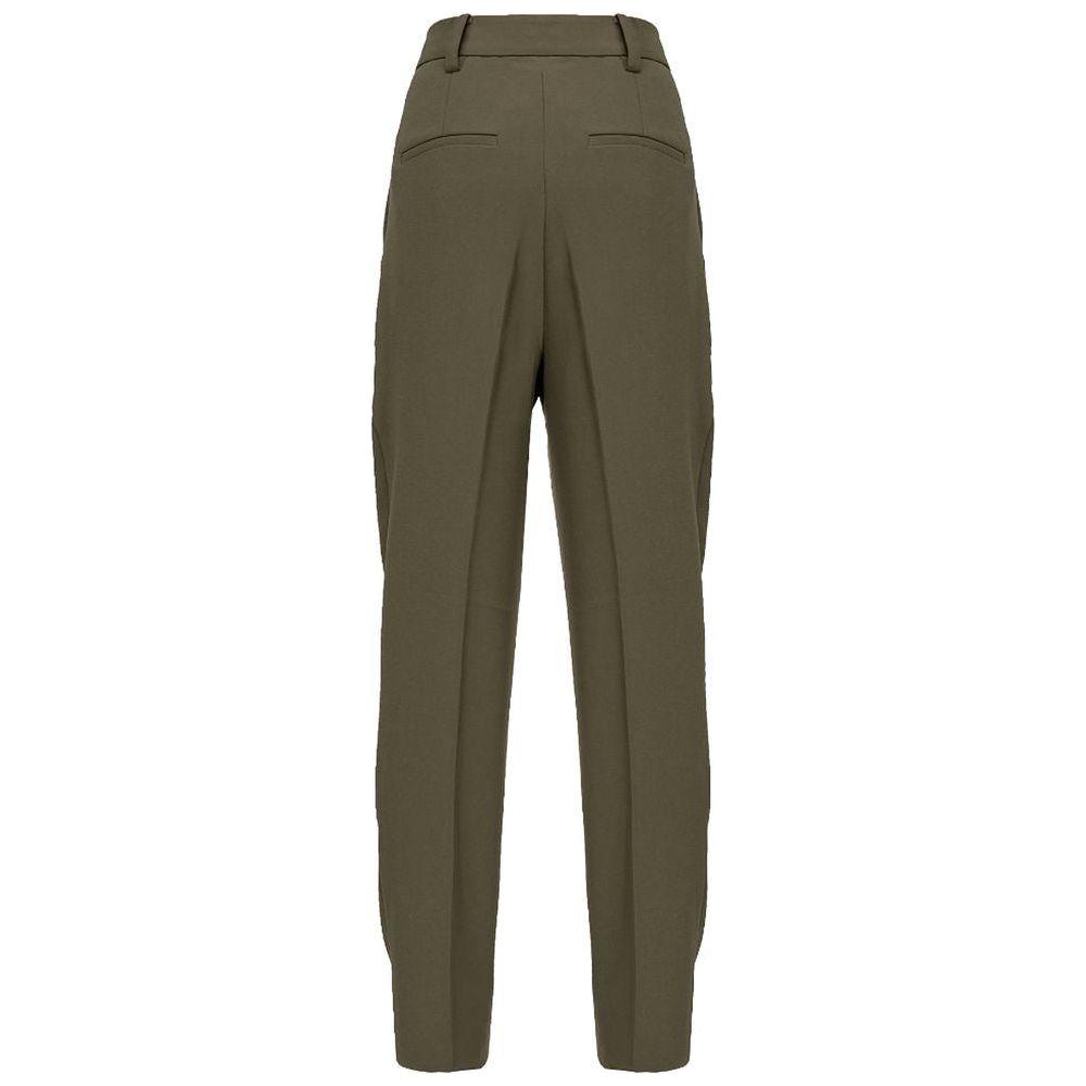 PINKO Green Polyester Jeans & Pant PINKO