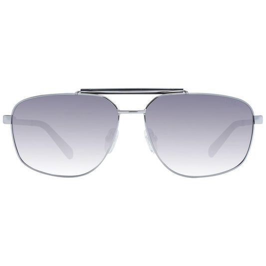 Guess Silver Men Sunglasses Guess