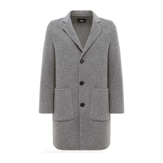 Alpha Studio Gray Wool Jacket Alpha Studio