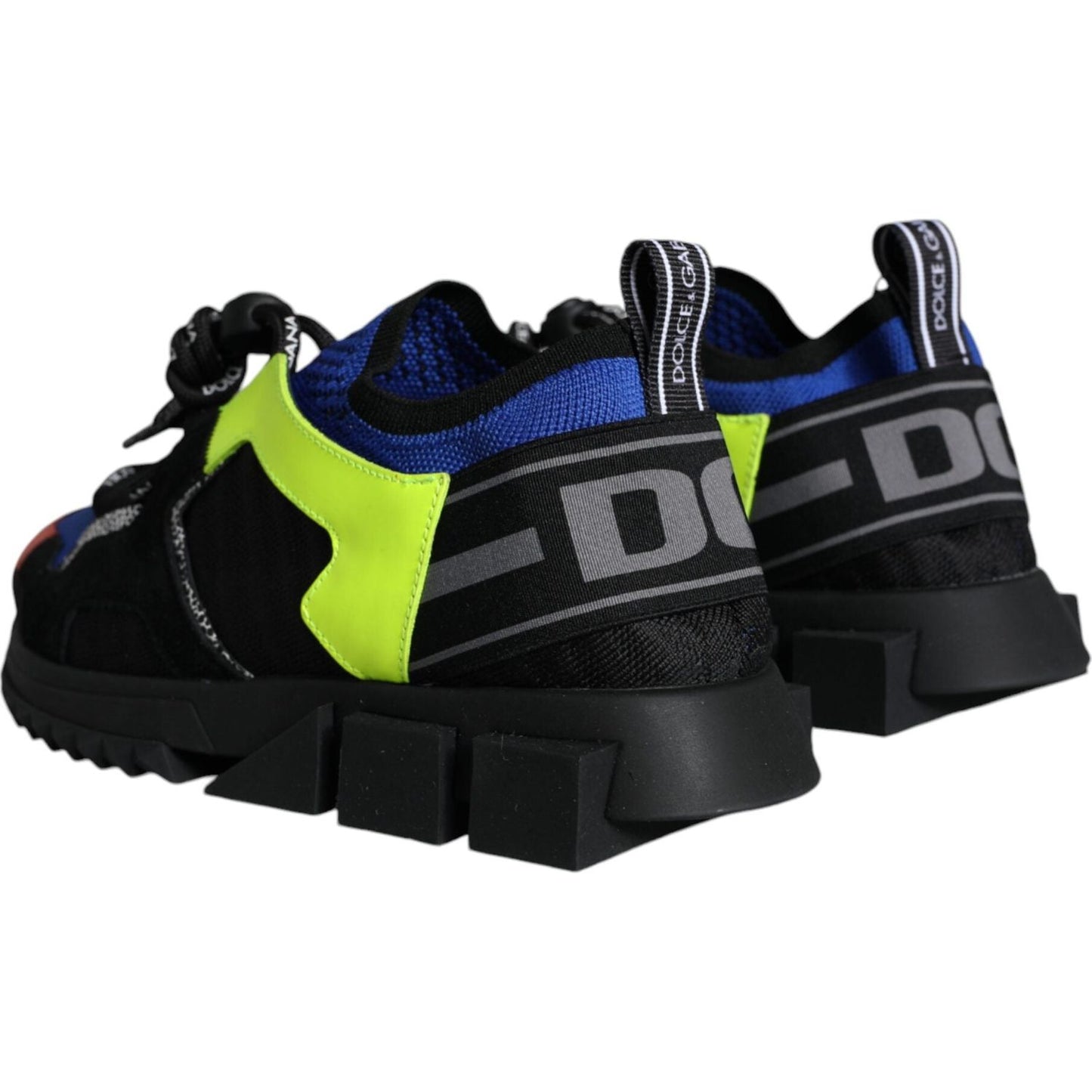 Dolce & Gabbana Multicolor Mesh Sorrento Trekking Sneakers Shoes Dolce & Gabbana