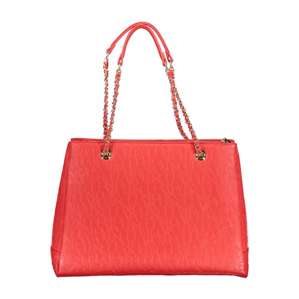 Valentino Bags Red Polyethylene Handbag Valentino Bags