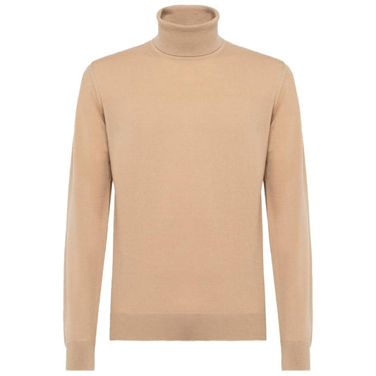 Alpha Studio Beige Cashmere Sweater Alpha Studio