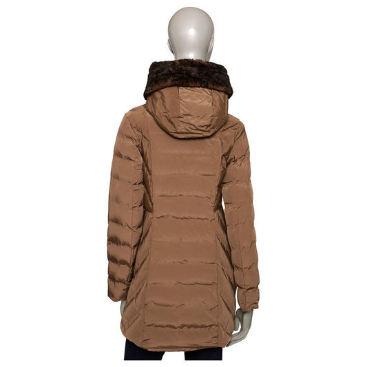 Baldinini Trend Brown Polyester Women Jacket Baldinini Trend