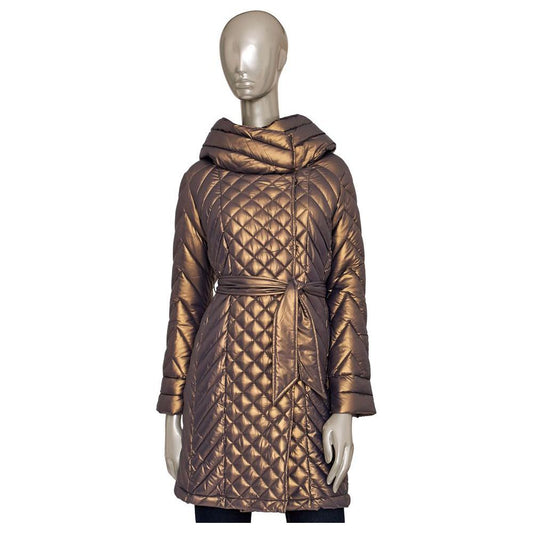 Baldinini Trend Brown Polyester Women Jacket Baldinini Trend