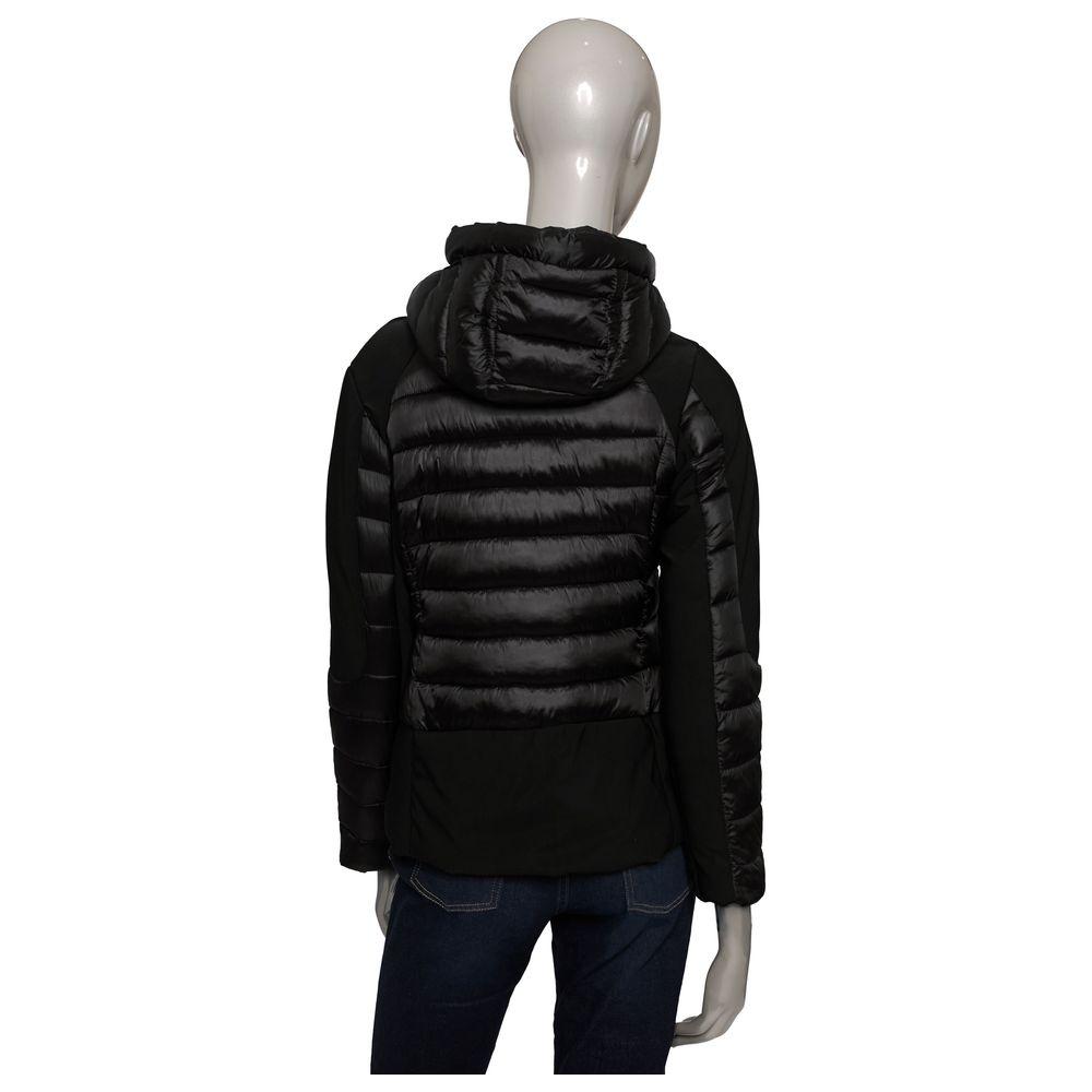 Baldinini Trend Black Polyester Women Jacket Baldinini Trend