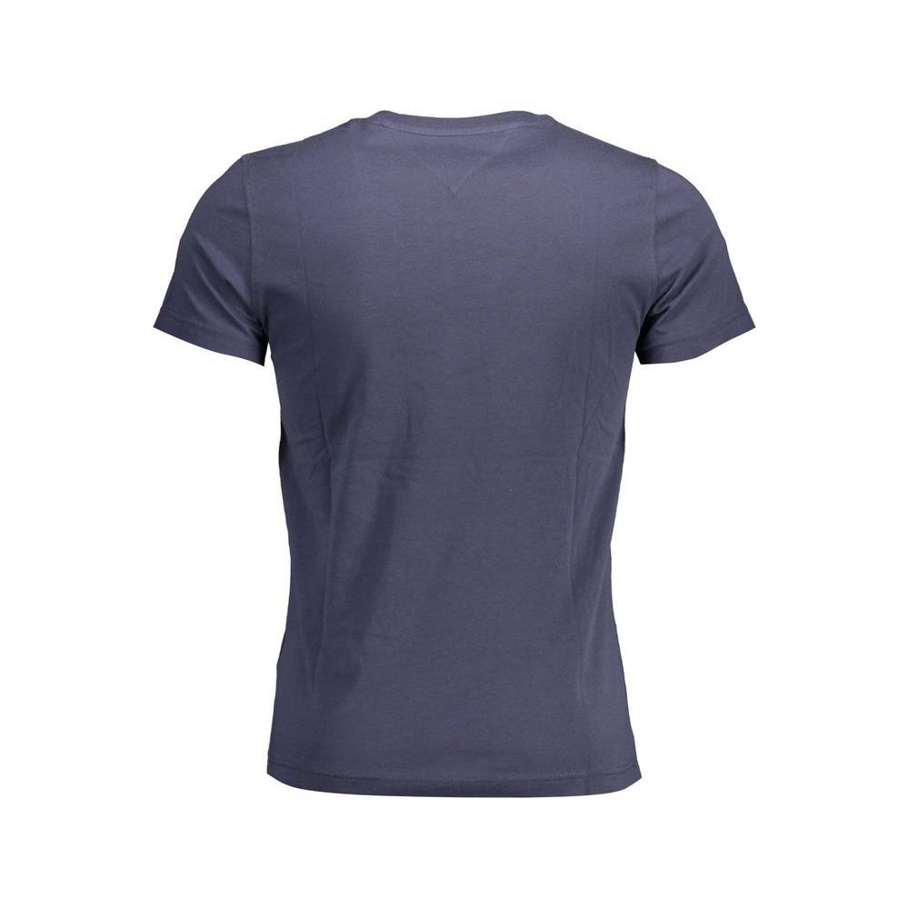 Tommy Hilfiger Blue Cotton T-Shirt Tommy Hilfiger