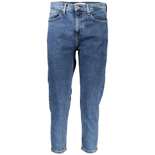 Tommy Hilfiger Blue Cotton Jeans & Pant