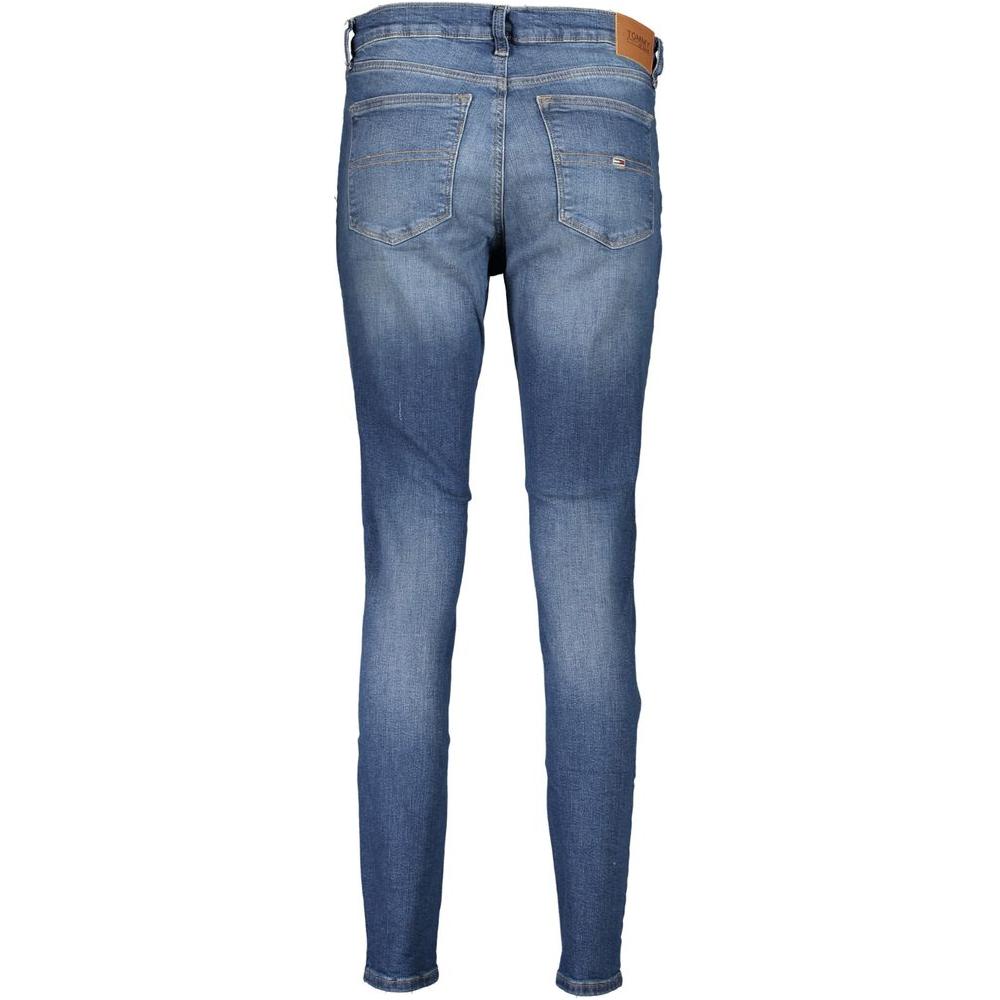 Tommy Hilfiger Blue Cotton Jeans & Pant