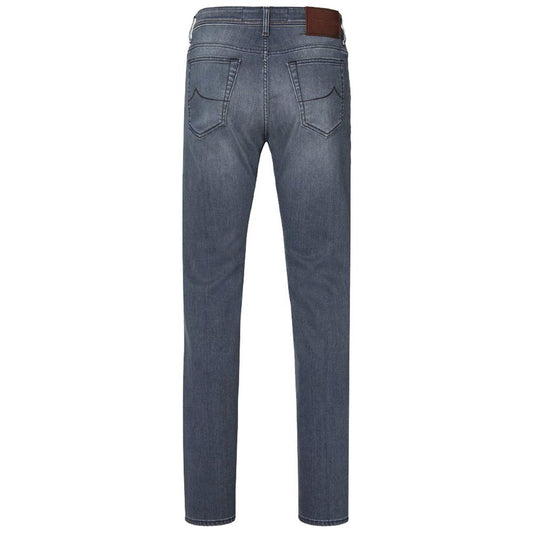 Jacob Cohen Blue Cotton Men Jeans Jacob Cohen