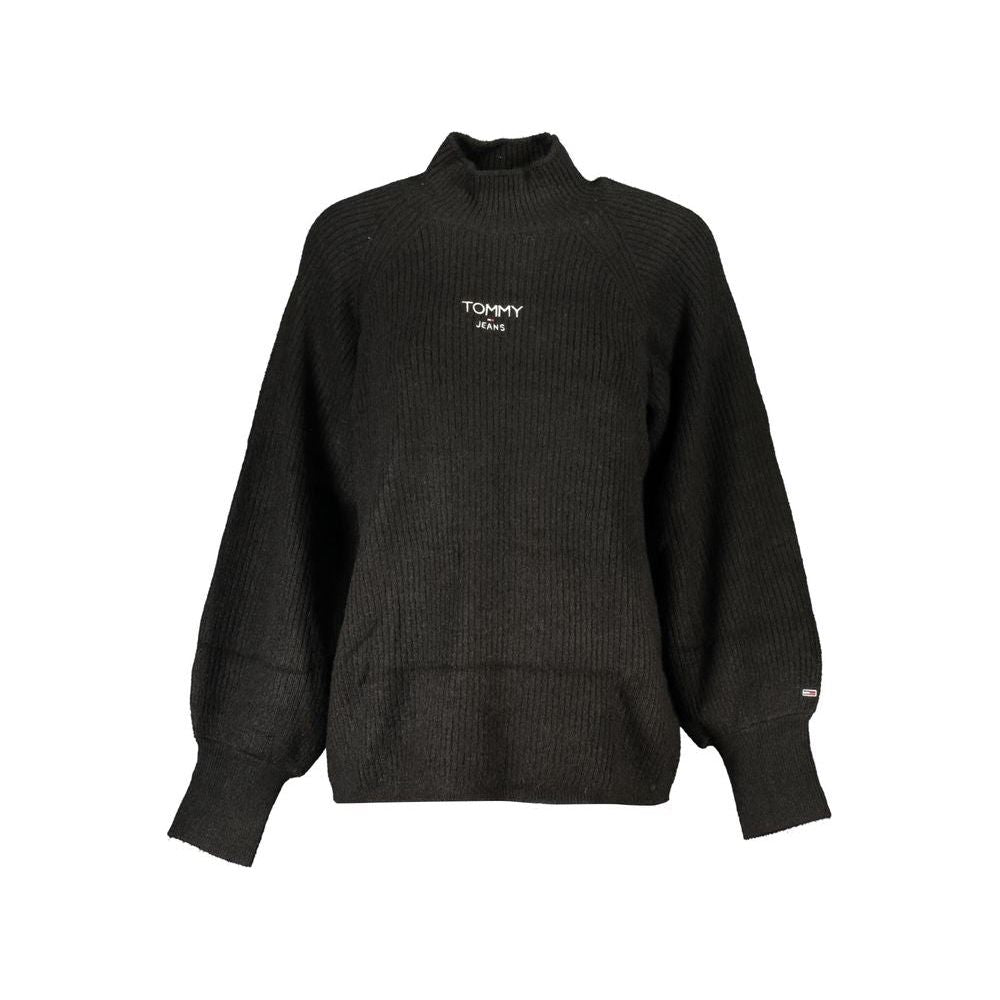 Tommy Hilfiger Black Polyester Sweater Tommy Hilfiger