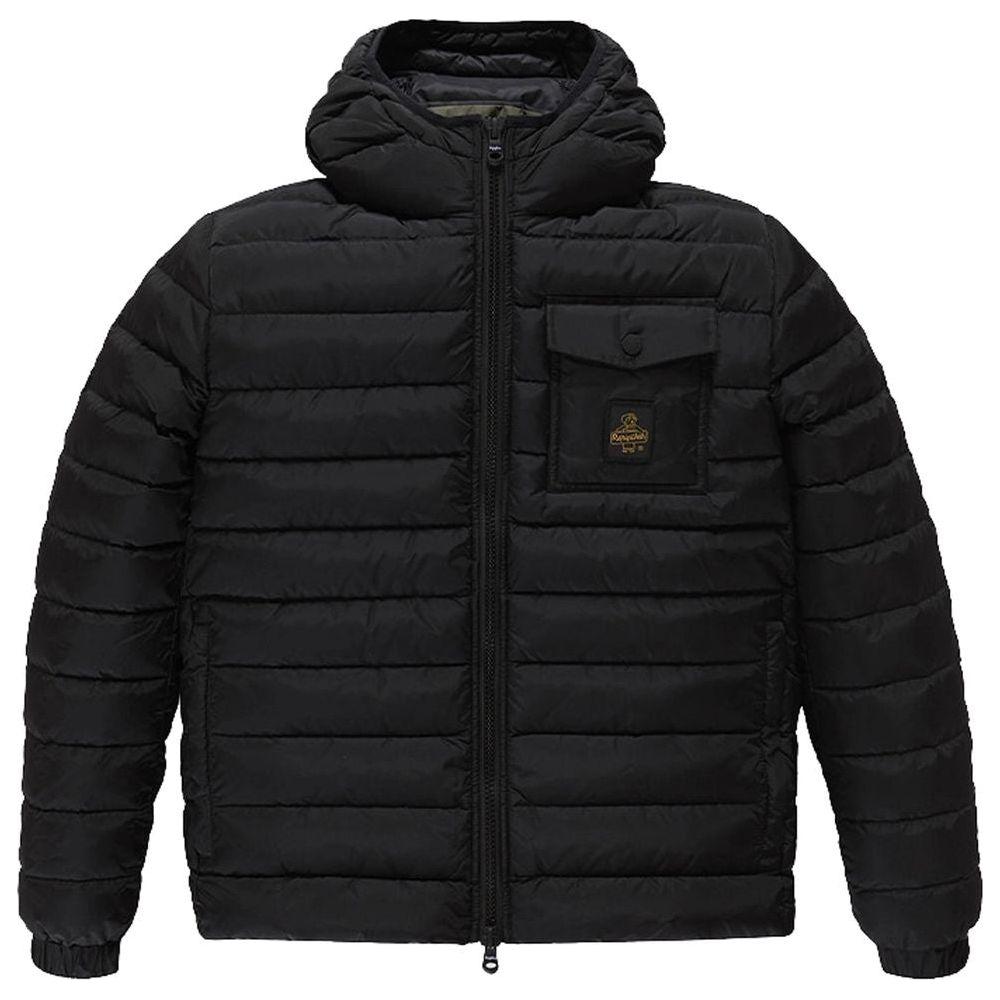 Refrigiwear Black Nylon Men's Jacket Refrigiwear