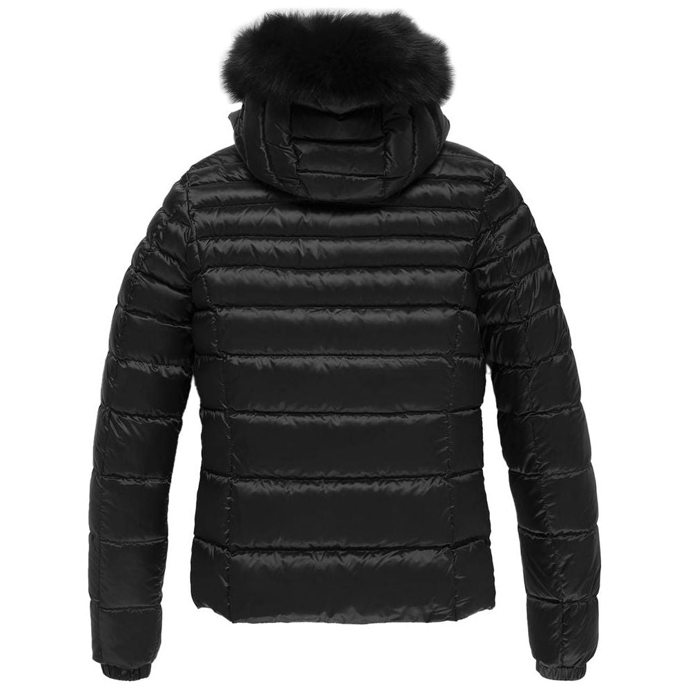 Refrigiwear Black Nylon Women Jacket Refrigiwear