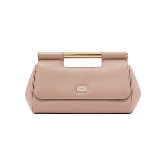 Dolce & Gabbana Pink Leather Handbag Dolce & Gabbana