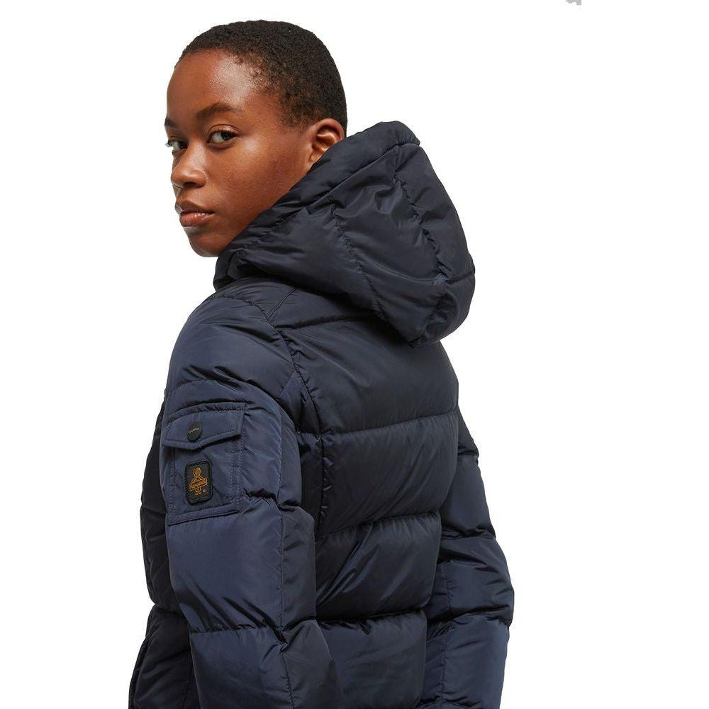 Refrigiwear Blue Nylon Jackets & Coat Refrigiwear