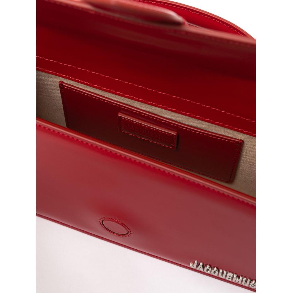 Jacquemus Red Leather Shoulder Bag Jacquemus