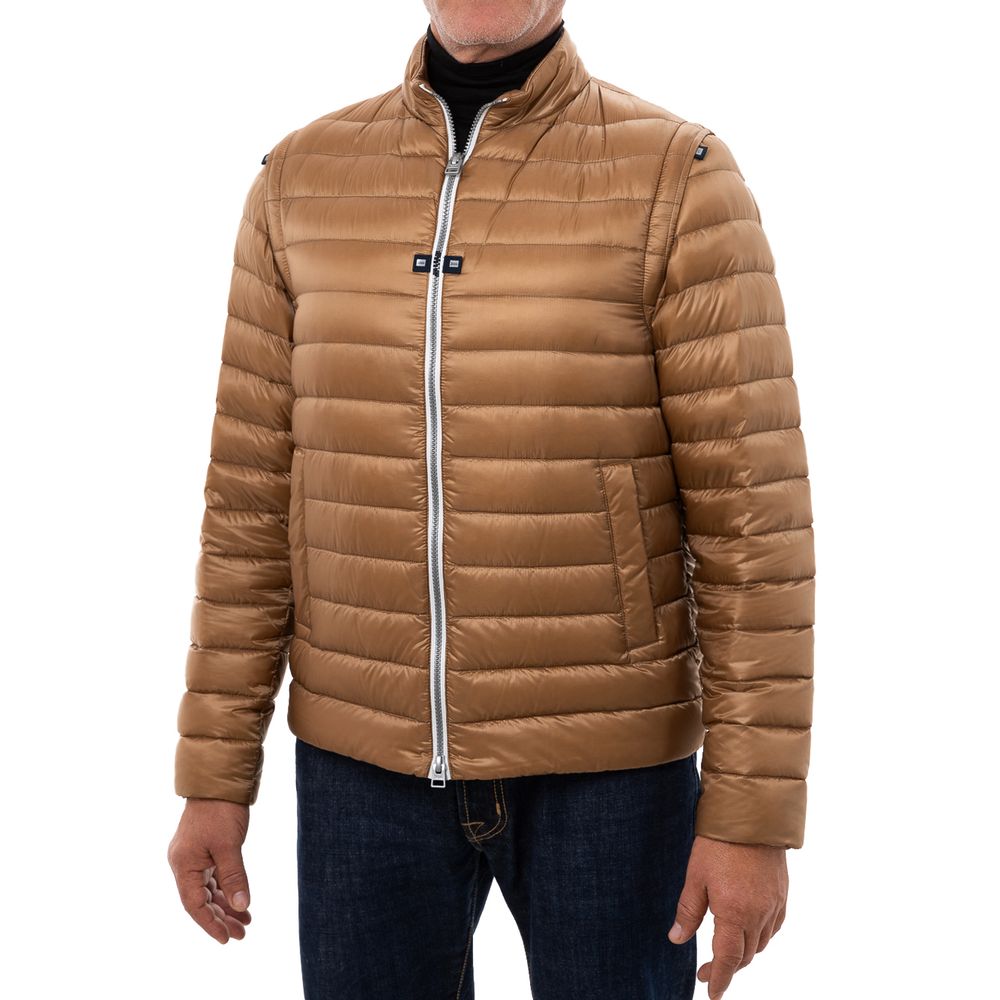 Herno Brown Polyamide Jacket Herno