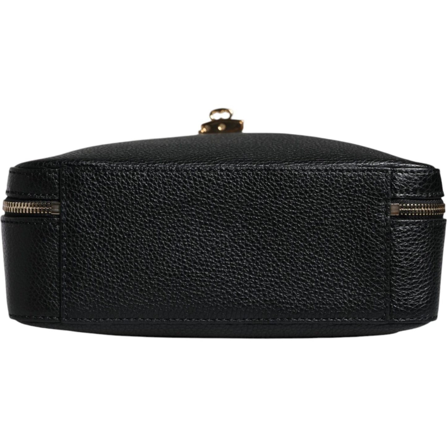 Dolce & Gabbana Black Calfskin Leather Welcome Handbag Bag Dolce & Gabbana